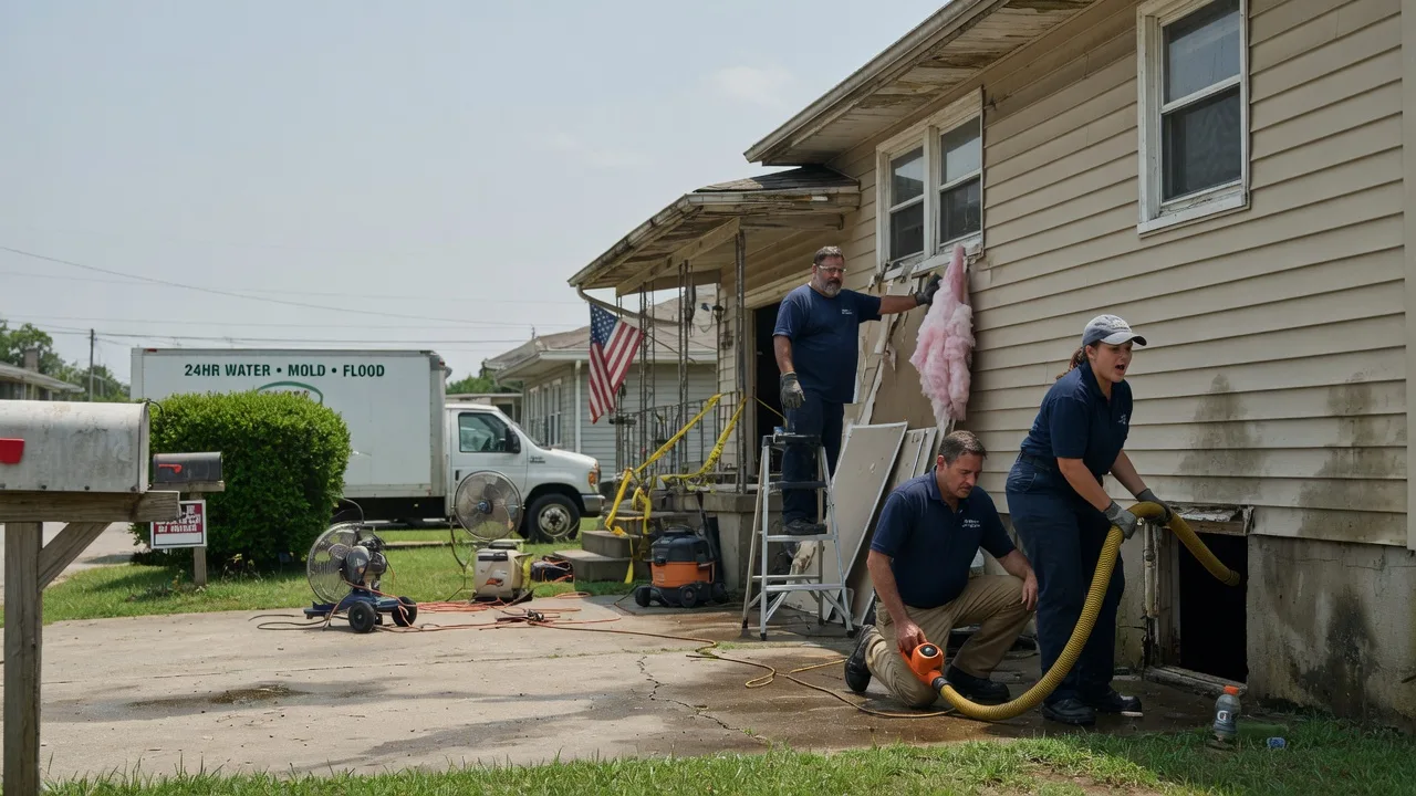 Water Damage Repair in Whitakers, NC near me